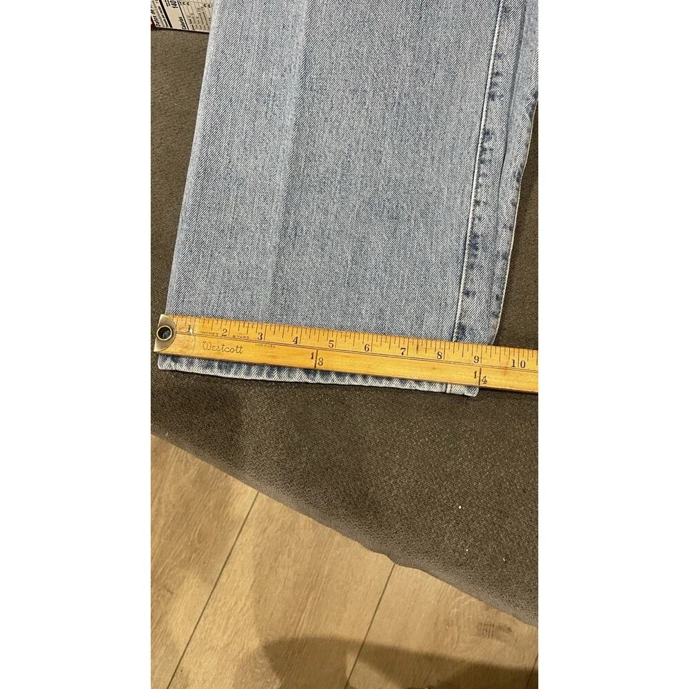 Vintage 80s Levi’s 501xx Button Fly Jeans Straight Leg 38x30 Light Wash Denim